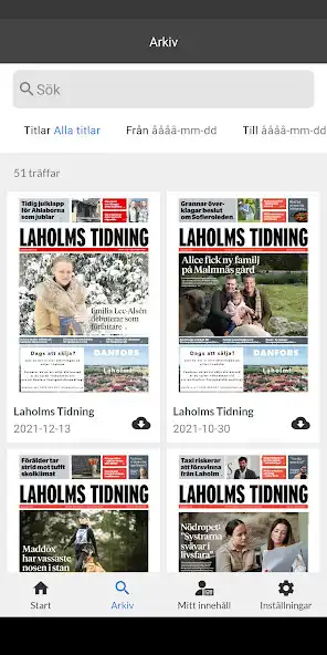Play Laholms Tidning as an online game Laholms Tidning with UptoPlay