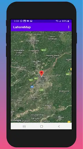 Play Lahore Map as an online game Lahore Map with UptoPlay