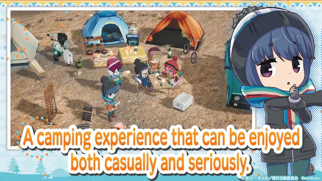 Play Laid-Back Camp All -in -one as an online game Laid-Back Camp All -in -one with UptoPlay