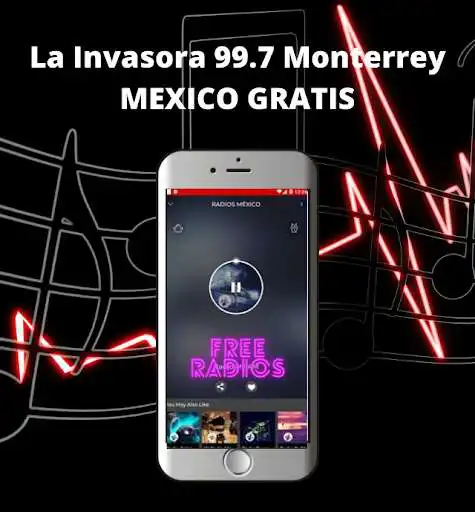 Play La Invasora 99.7 Monterrey MEXICO GRATIS  and enjoy La Invasora 99.7 Monterrey MEXICO GRATIS with UptoPlay