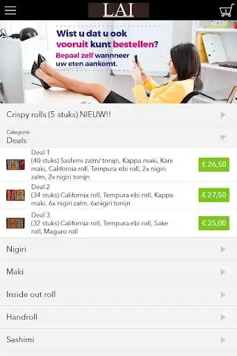 Play Lai Sushi and Wok  and enjoy Lai Sushi and Wok with UptoPlay