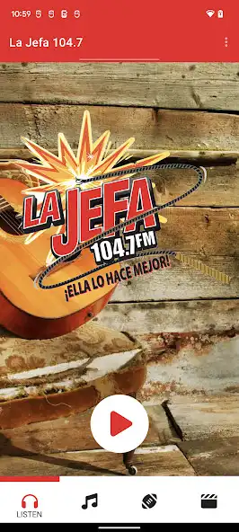 Play La Jefa 104.7  and enjoy La Jefa 104.7 with UptoPlay