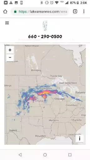 Play Lake Area News as an online game Lake Area News with UptoPlay