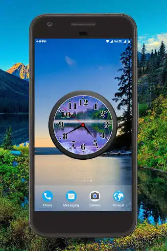 Play Lake Clock Live Wallpaper as an online game Lake Clock Live Wallpaper with UptoPlay