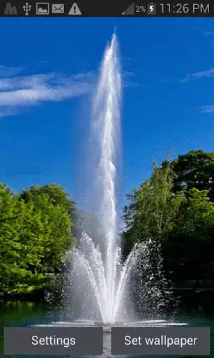 Play Lake Fountain Live Wallpaper  and enjoy Lake Fountain Live Wallpaper with UptoPlay
