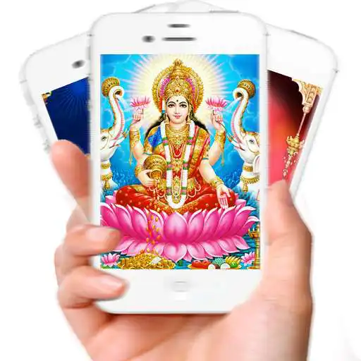 Play Lakshmi Devi LWP - Shake to Change Theme,Greetings APK