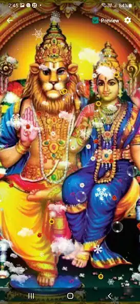 Play Lakshmi Narasimha Swamy wallpa  and enjoy Lakshmi Narasimha Swamy wallpa with UptoPlay