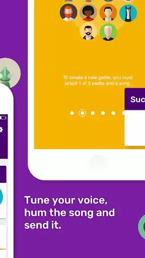 Play Lalaoke - Hum and Guess the Song! as an online game Lalaoke - Hum and Guess the Song! with UptoPlay