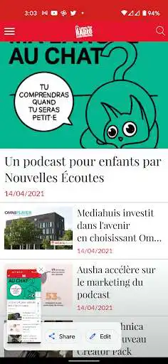 Play La lettre Pro de la Radio  and enjoy La lettre Pro de la Radio with UptoPlay