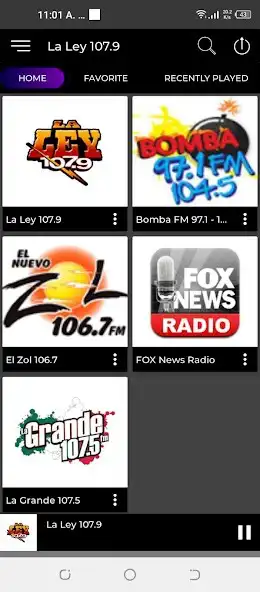 Play La Ley 107.9 Radio Chicago  and enjoy La Ley 107.9 Radio Chicago with UptoPlay