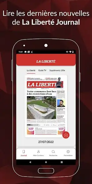 Play La Liberté Journal  and enjoy La Liberté Journal with UptoPlay
