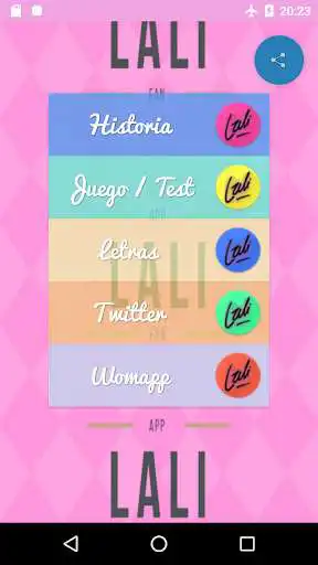 Play LALI LALITA ESPOSITO FAN APP  and enjoy LALI LALITA ESPOSITO FAN APP with UptoPlay