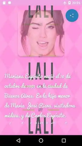 Play LALI LALITA ESPOSITO FAN APP as an online game LALI LALITA ESPOSITO FAN APP with UptoPlay