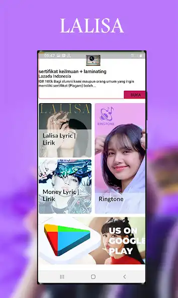 Play Lalisa Blackpink  and enjoy Lalisa Blackpink with UptoPlay