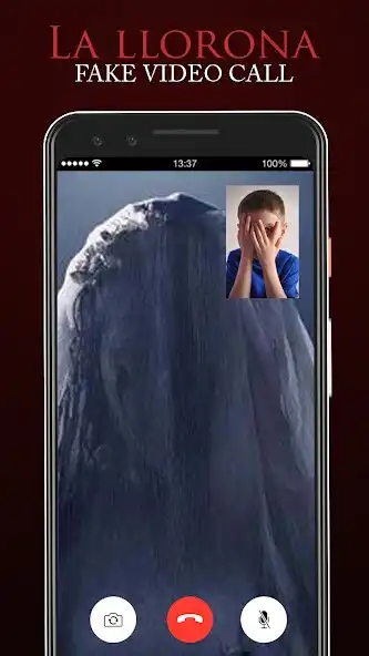 Play La Llorona Scary Video Call as an online game La Llorona Scary Video Call with UptoPlay