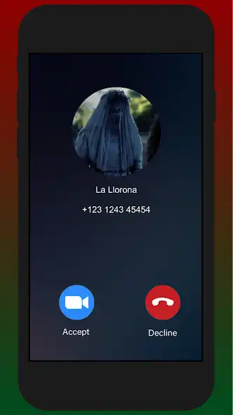 Play La Llorona Video Call Prank as an online game La Llorona Video Call Prank with UptoPlay