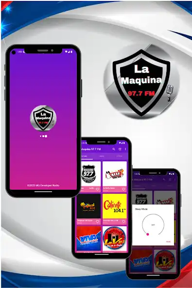 Play La Maquina 97.7 FM  and enjoy La Maquina 97.7 FM with UptoPlay