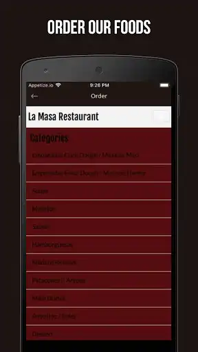 Play La Masa Colombian Restaurant as an online game La Masa Colombian Restaurant with UptoPlay