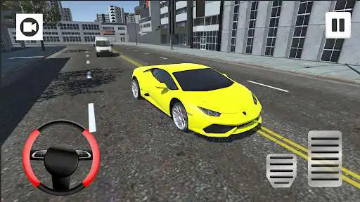 Play Lamborghini Driving Simulator as an online game Lamborghini Driving Simulator with UptoPlay