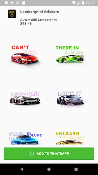 Play Lamborghini Stickers as an online game Lamborghini Stickers with UptoPlay