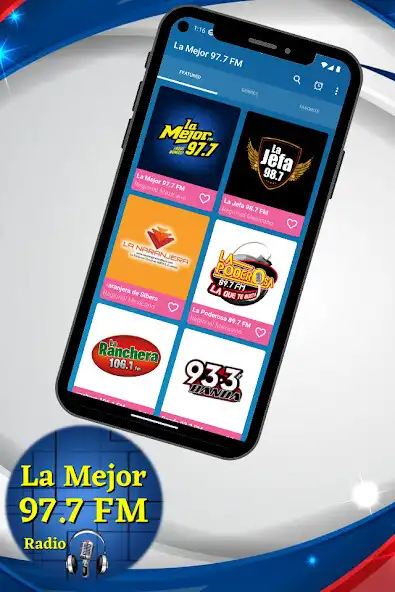 Play La Mejor 97.7 as an online game La Mejor 97.7 with UptoPlay