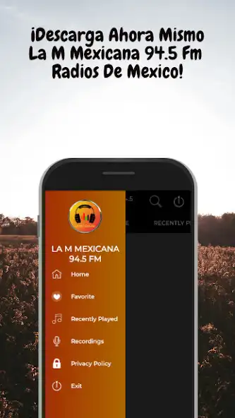 Play La M Mexicana 94.5 Fm Radio Mx  and enjoy La M Mexicana 94.5 Fm Radio Mx with UptoPlay
