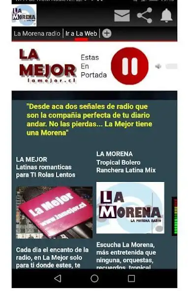 Play La Morena radio  and enjoy La Morena radio with UptoPlay