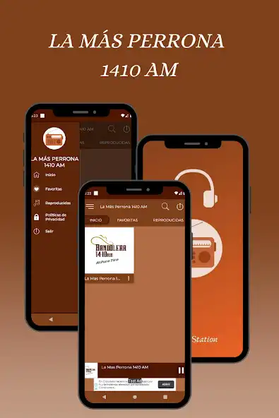 Play La Más Perrona 1410 AM Online  and enjoy La Más Perrona 1410 AM Online with UptoPlay