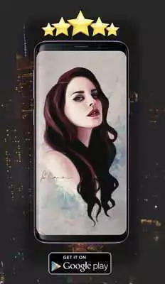 Play Lana Del Rey Wallpaper