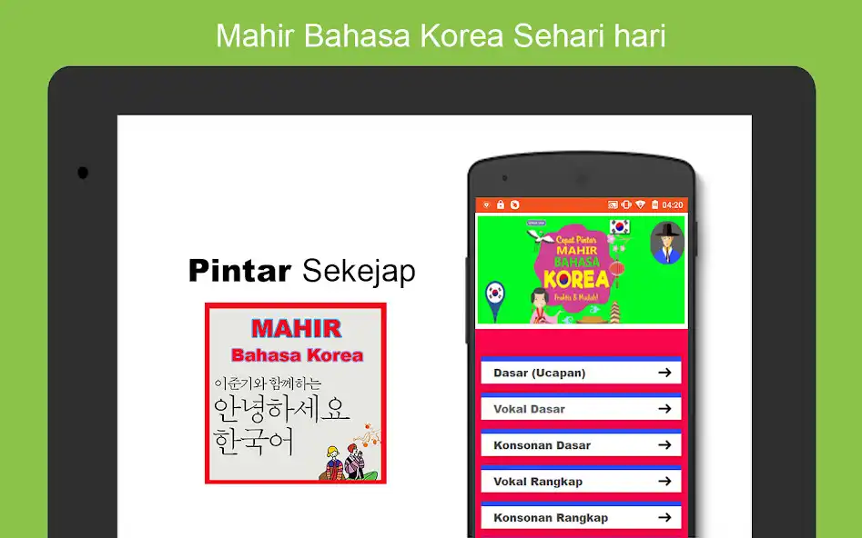 Play Lancar Bahasa Korea  and enjoy Lancar Bahasa Korea with UptoPlay