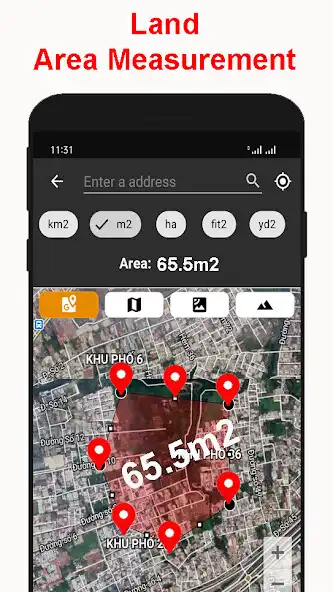 Play APK Land Area Calculator  and enjoy Land Area Calculator with UptoPlay com.bistux.land_area_calculator
