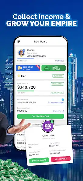 Play Landlord - Real Estate Game as an online game Landlord - Real Estate Game with UptoPlay