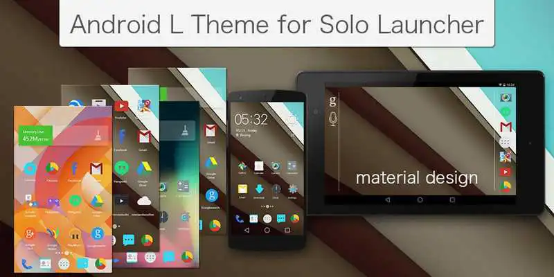 Play L Android Solo Theme