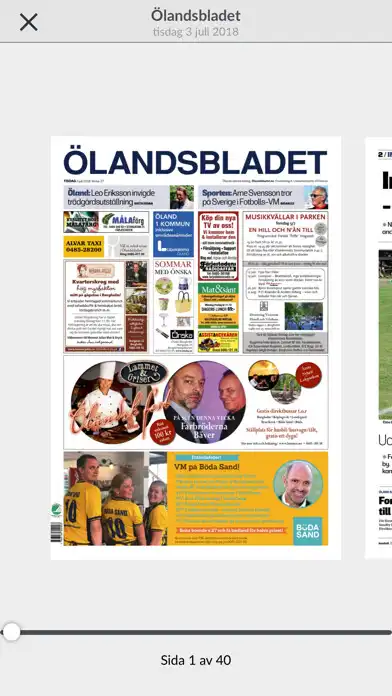 Play Ölandsbladet as an online game Ölandsbladet with UptoPlay