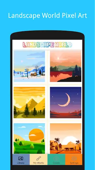 Play Landscape Art Color By Numbers  and enjoy Landscape Art Color By Numbers with UptoPlay