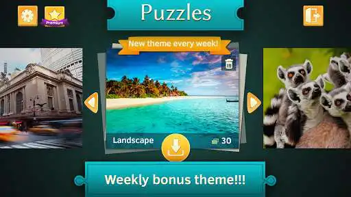 Play Landscape jigsaw puzzles