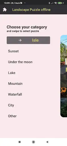 Play Landscape puzzle - Offline Brain game - jigsaw  and enjoy Landscape puzzle - Offline Brain game - jigsaw with UptoPlay