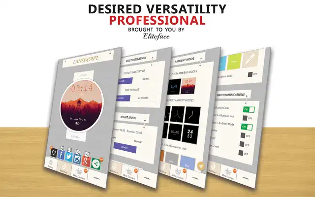 Play LANDSCAPE Watch Face