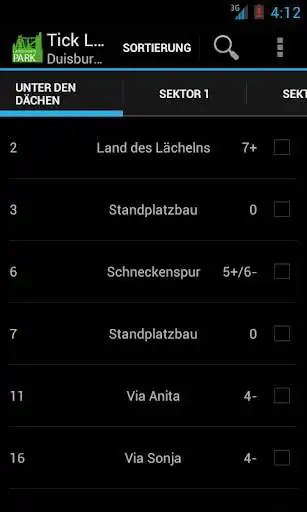 Play Landschaftspark Tick List  and enjoy Landschaftspark Tick List with UptoPlay