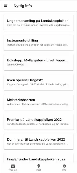 Play Landsfestivalen as an online game Landsfestivalen with UptoPlay