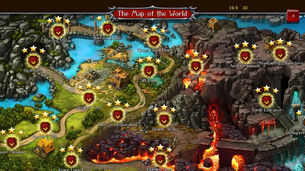 Play Lands of War: magic empire games,clan RPG strategy as an online game Lands of War: magic empire games,clan RPG strategy with UptoPlay