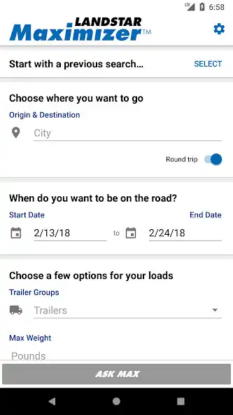 Play Landstar Maximizer™ app - Just as an online game Landstar Maximizer™ app - Just with UptoPlay