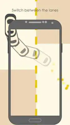 Play Lanes: Drive the white lane