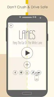 Play Lanes: Drive the white lane