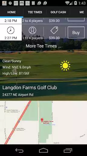 Play Langdon Farms Golf Tee Times as an online game Langdon Farms Golf Tee Times with UptoPlay