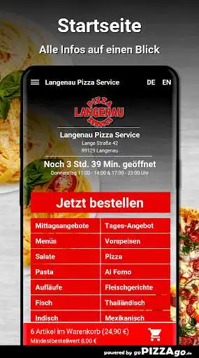 Play Langenau Pizza Service as an online game Langenau Pizza Service with UptoPlay