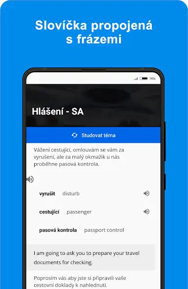 Play Langino: studium slovíček a fr as an online game Langino: studium slovíček a fr with UptoPlay