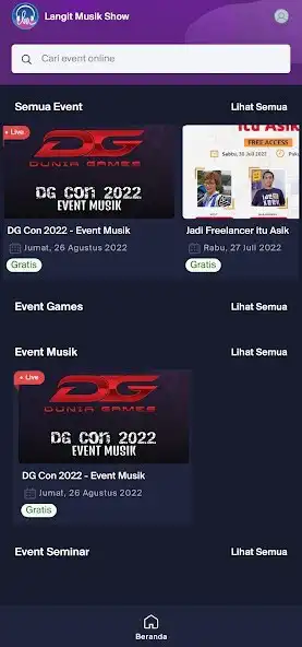 Play Langit Musik Show Beta  and enjoy Langit Musik Show Beta with UptoPlay