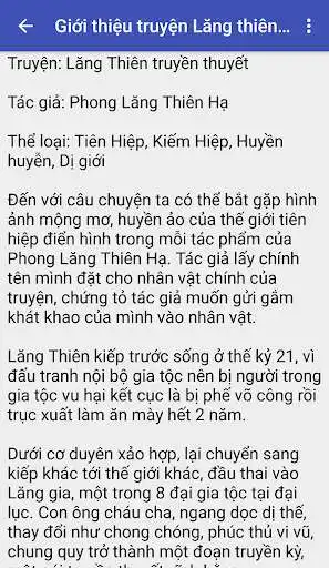 Play Lang Thien truyen thuyet Truyen tien hiep offline as an online game Lang Thien truyen thuyet Truyen tien hiep offline with UptoPlay