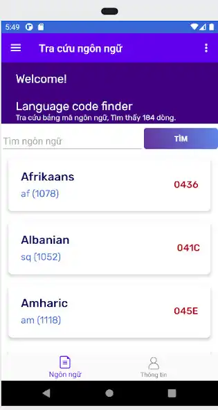 Play Language Code Finder  and enjoy Language Code Finder with UptoPlay
